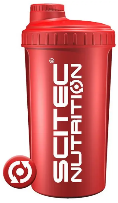 Шейкер Scitec Nutrition Make A Difference 700 ml червоний