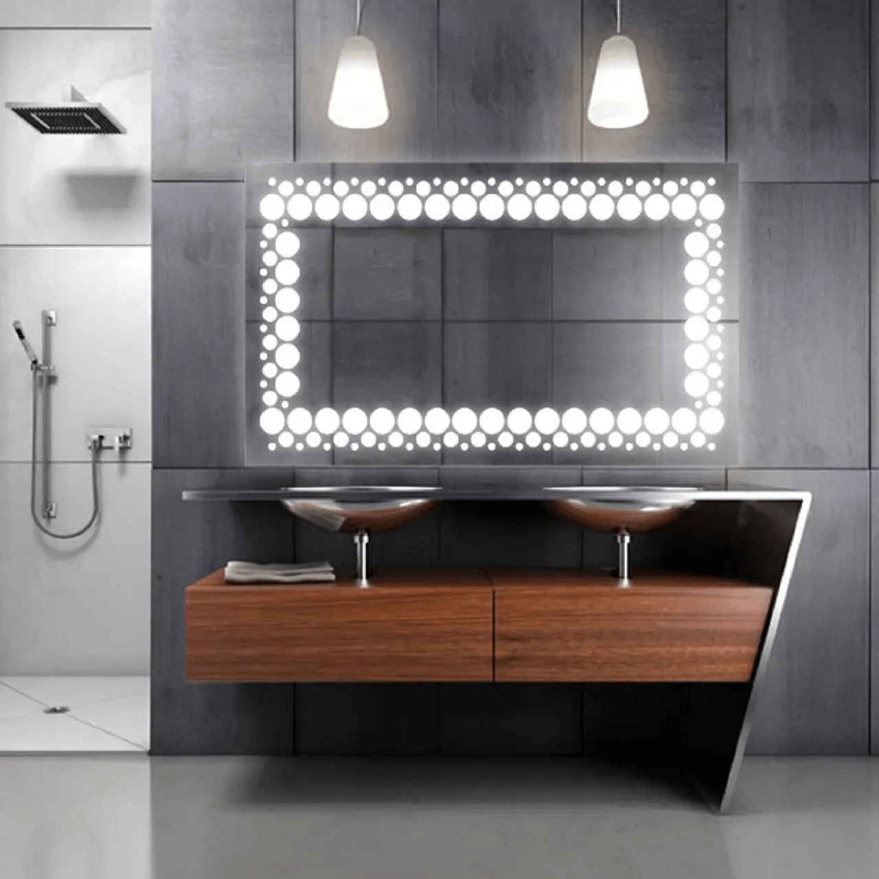 Дзеркало LED (98*60*2,5см) vz-d45