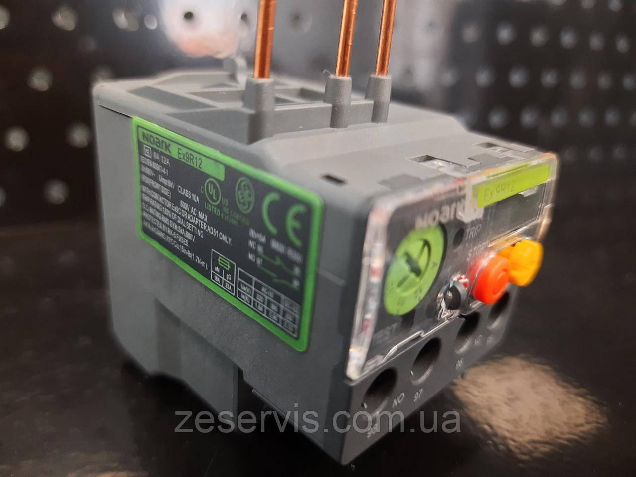 Теплове реле Noark Ex9R12 12A, фото 1
