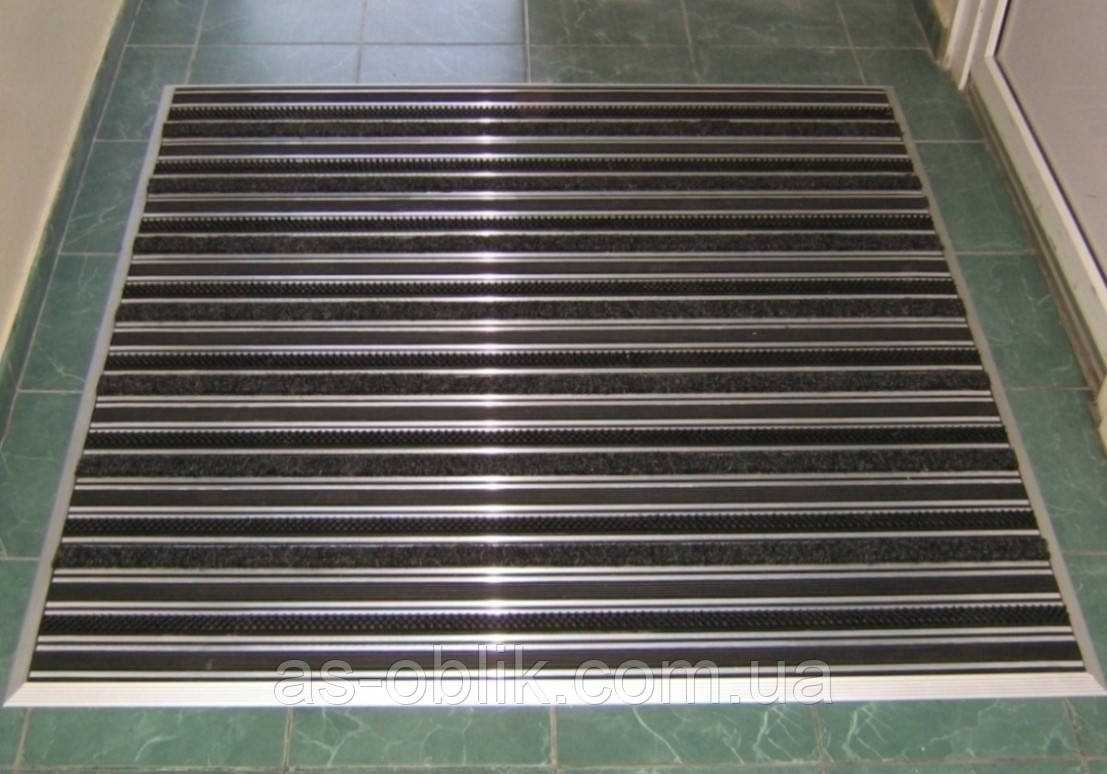 Придверні решітки Нова гума+тестиль+щітка, фото 1
