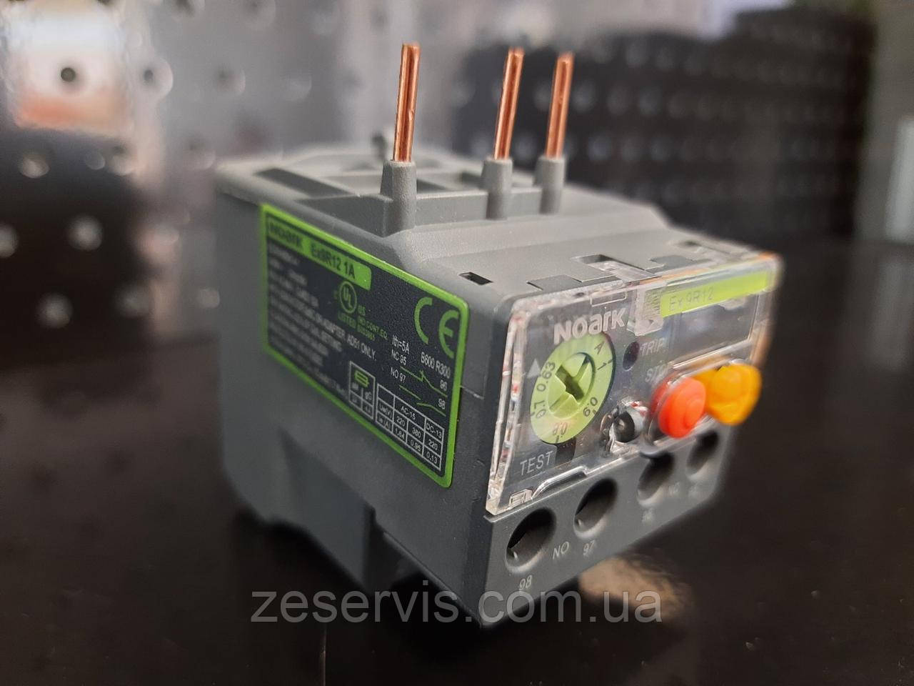 Тепловое реле Ex9R12 1A, Noark