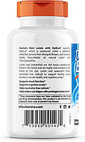 Лютеїн (Lutein from OptiLut) Doctor's Best, 10 мг 120 рослинних капсул, фото 2