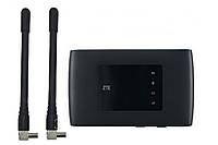 4G роутер ZTE MF920U Black + 2 антенны 3 dBi