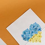 Пакет подарунковий патріотичний 260*150*350 Крафт пакет з українською символікою Подарунковий пакет з дном, фото 10