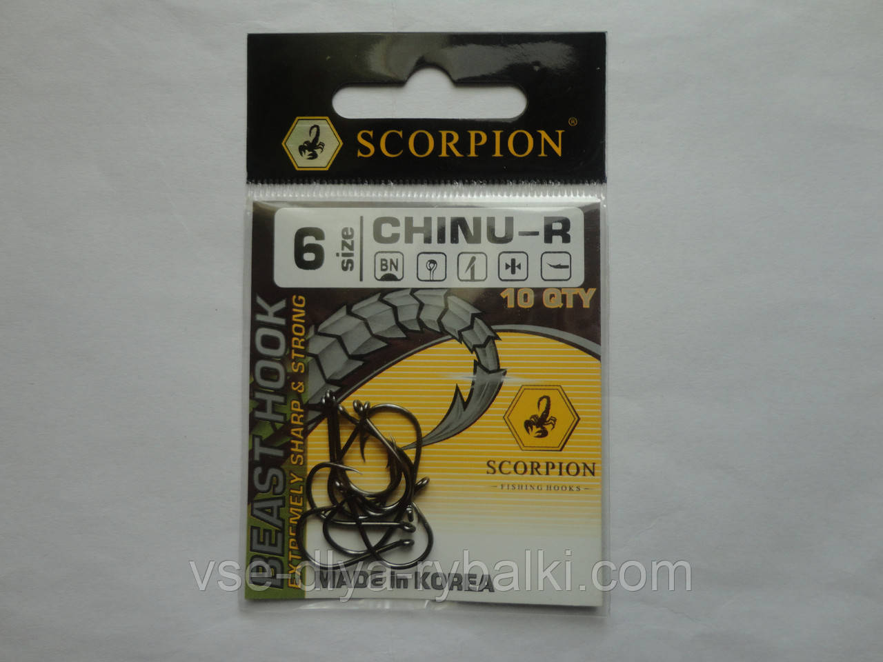 Гачок Scorpion Chinu-R №6