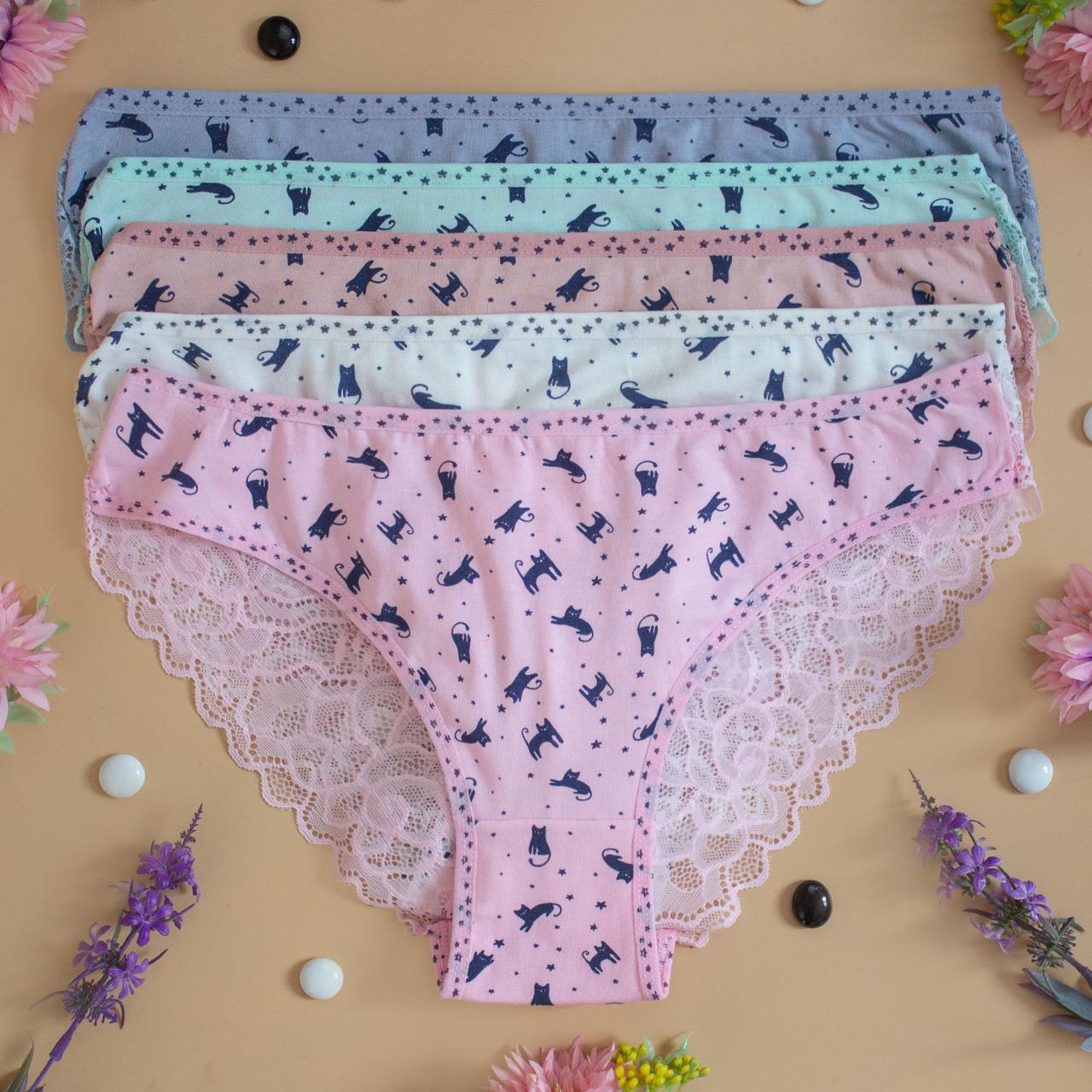 Труси злипи жіночі Nicoleta Туреччина батал 3XL | 5 шт.