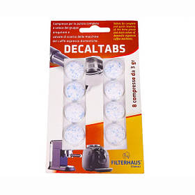 Таблетки для чищення кавомашин Decaltabs (8 штук)