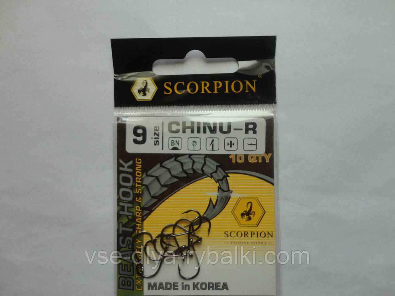 Гачок Scorpion Chinu-R №9