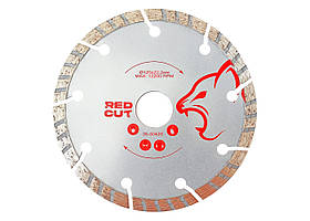 35-50425 Диск алмазний по каменю Turbo Segment, 125ммх22,23мм "Red Cut"