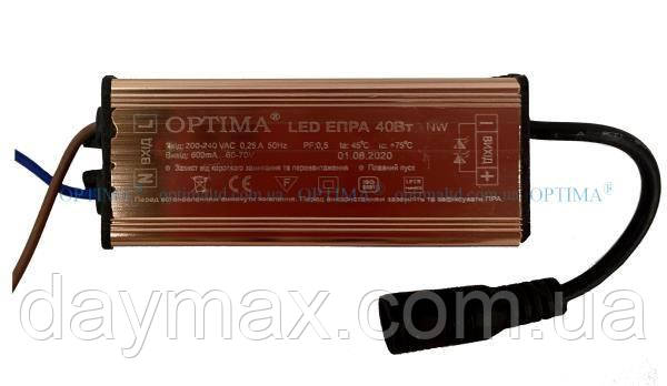 Купить Драйвер для led панелей 600x600 40W Optima, ремкомплект, цена ...