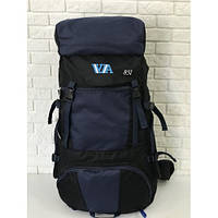 Рюкзак туристический VA T-04-3 85л, синий Хит
