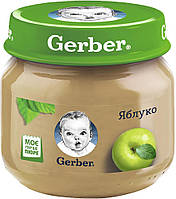 Пюре Gerber фруктове Яблуко з 6 місяців 80 г (7613033514036)