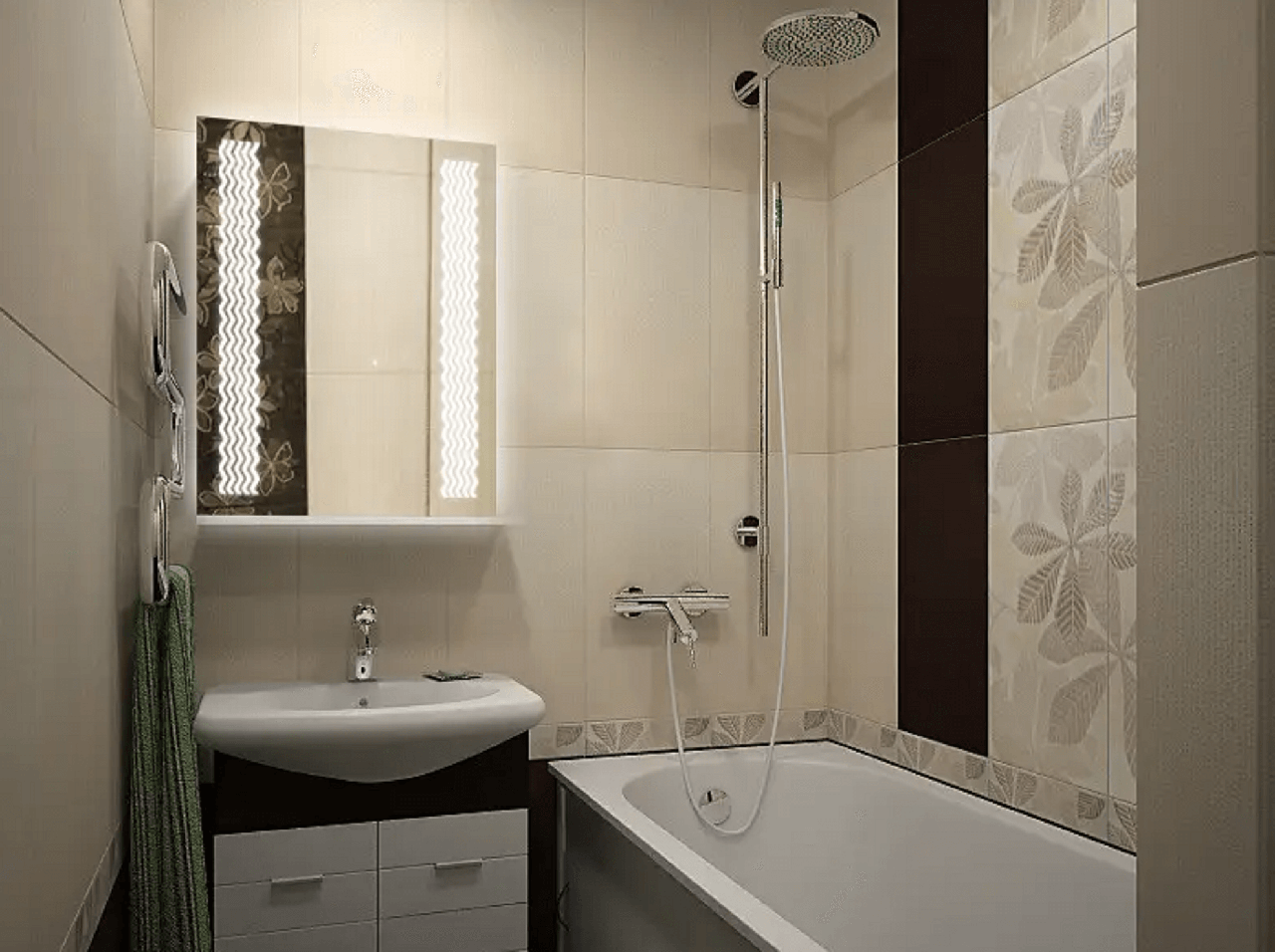 Дзеркало LED (60*80*2,5см) vz-d15