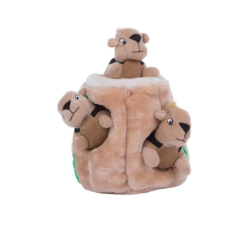 Іграшка для собак Outward Hound інтерактивна Hide-A-Squirrel (Білка-Схованка) 20 см (oh31003)