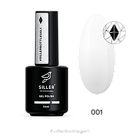 Siller Bottle Gel №1 белый гель, 15мл