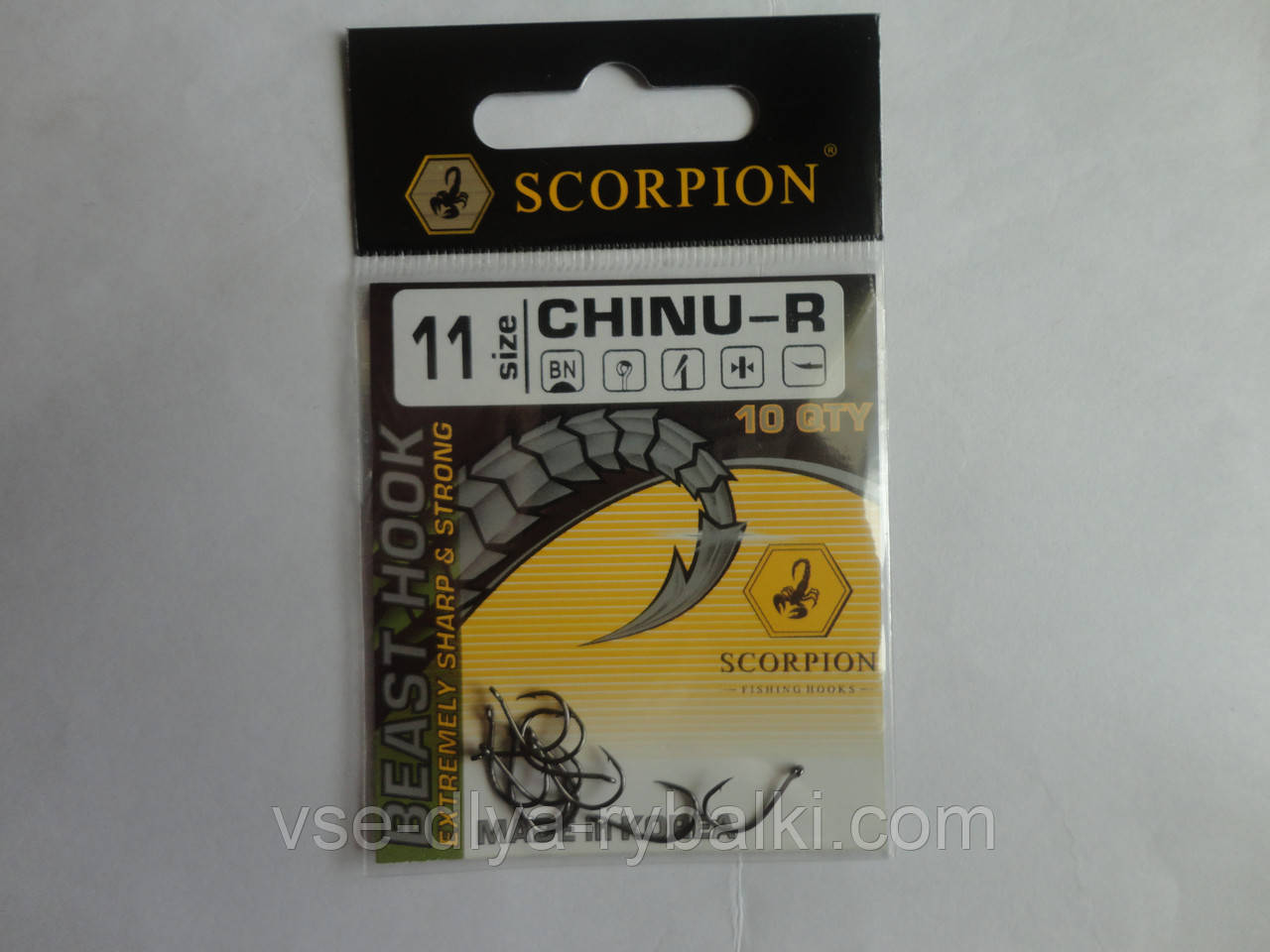 Гачок Scorpion Chinu-R №11