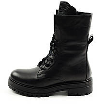 Черевики зимові Guero 3097455 37 Чорні шкіра 36, фото 2