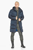 Куртка чоловіча зимова синя з вітрозахисною моделлю 51944 54 (XXL), фото 2