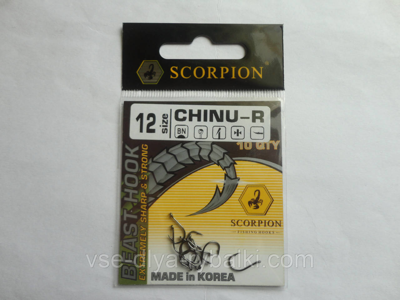 Гачок Scorpion Chinu-R №12