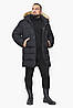 Зимова чоловіча куртка чорна великого розміру модель 53900 (ОСТАЛСЯ ТІЛЬКИ 56(3XL)), фото 6
