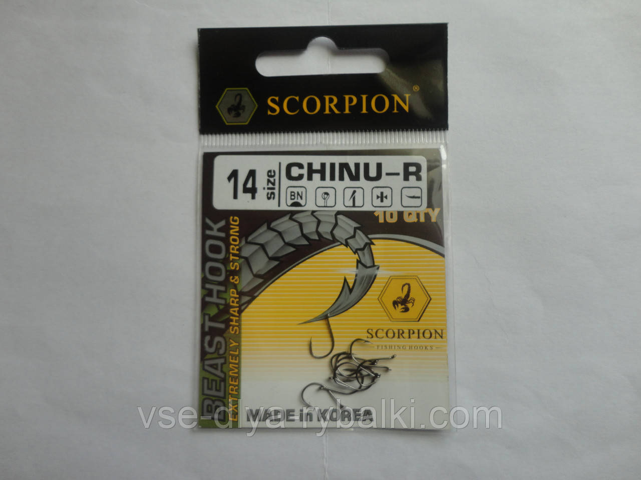 Гачок Scorpion Chinu-R №14