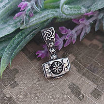 Мелот Тора з шелом хаосом М'яльнір MIJOLLNIR Підвіска Амулет, фото 2