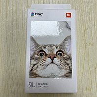 Фотобумага для принтера Xiaomi ZINK Pocket Printer Paper (50шт) 2*3"