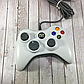Джойстик дротовий геймпад X360 і ПК Controller Білий/Чорний, фото 3