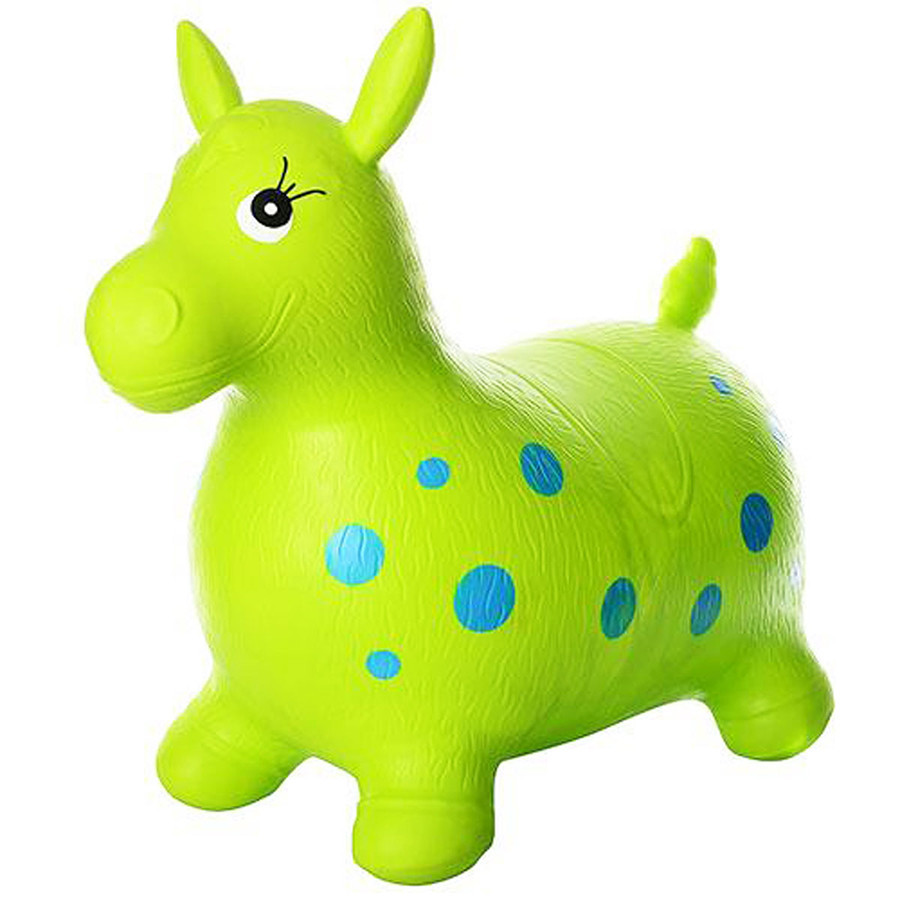 Прыгун-лошадка MS 0372 (Зелёный), World-of-Toys - фото 1 - id-p1655396542