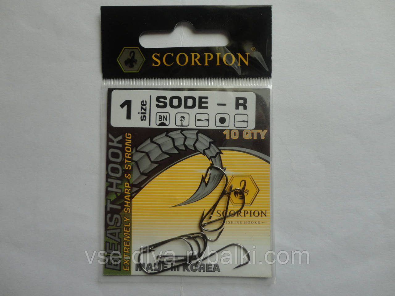 Гачок Scorpion Sode-R №1