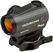Коліматор приціл SIG OPTICS ROMEO 4H RED DOT SIGHT, GREEN HORSE SHOE DOT, 0.5 MOA ADJ