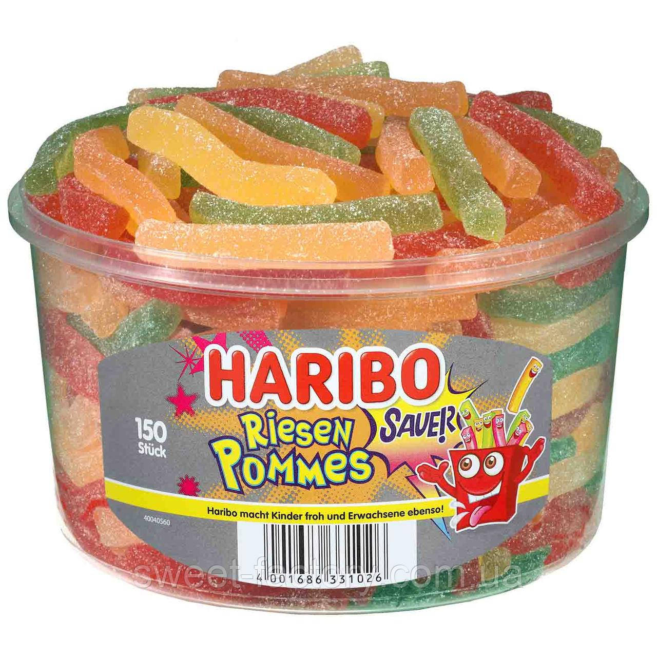 Haribo Pommes Sauer Кислі 150s 1200g