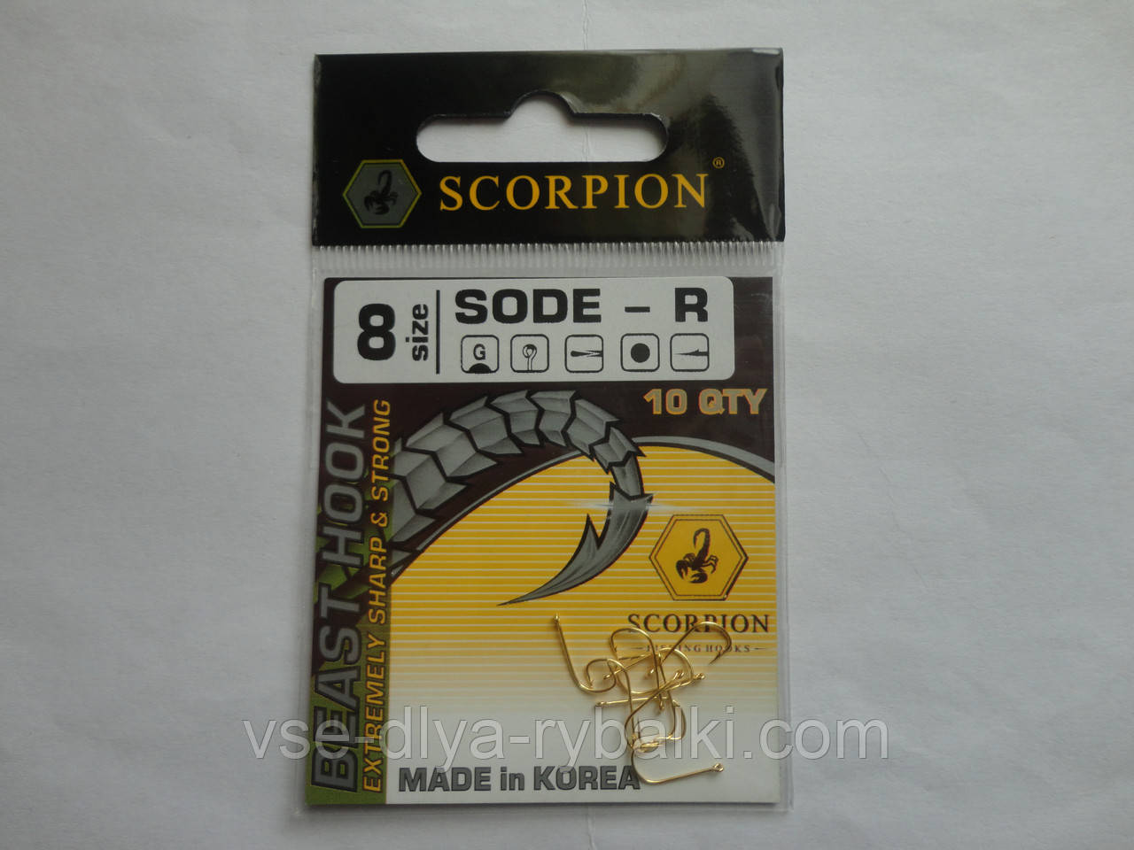 Гачок Scorpion Sode-R №8