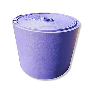 Хімічно зшитий спінений поліетилен UKRIZOL 8 мм (ширина 0,6 м, довжина 50 пог.м.) фиолетовий