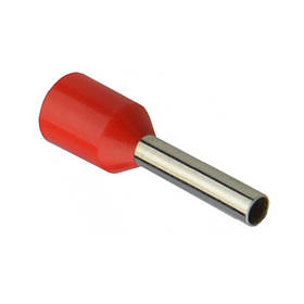Кабельний наконечник АСКО НТ 2,5-12 червоний 00047737