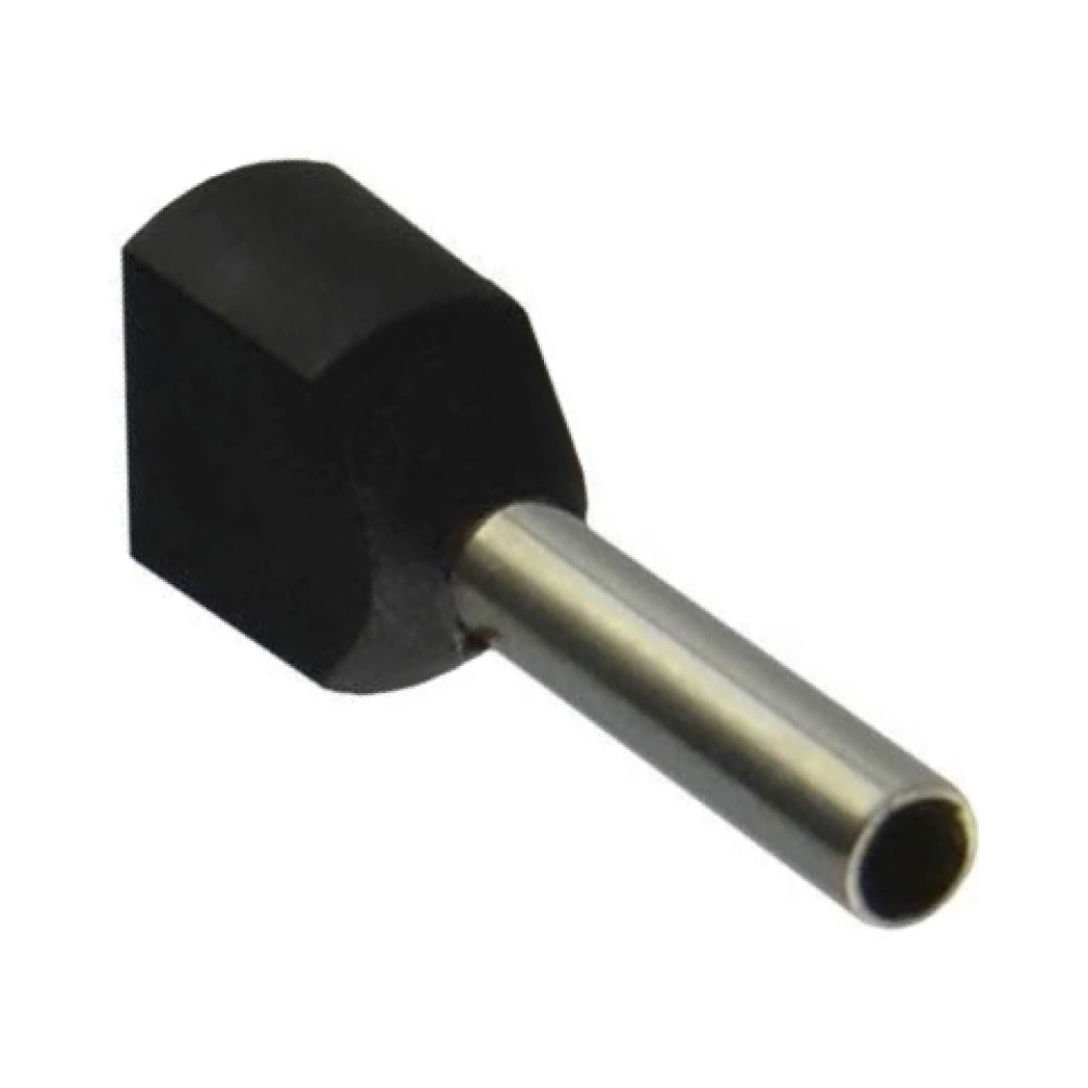 Кабельний наконечник АСКО ТЕ 1,5-12 трубчастий на 2 Провод 00001427