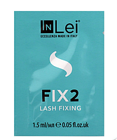 ФИКСИРУЮЩИЙ СОСТАВ ДЛЯ ЛАМИНИРОВАНИЯ (УПЛОТНЕНИЯ) РЕСНИЦ INLEI FIX 2 LASH FIXING, САШЕ, 1,5 МЛ