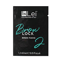 "BROW LOCK 2" InLei фиксирующий состав для бровей InLei в саше 1.5 мл