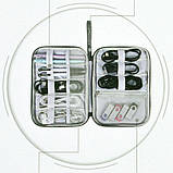 Органайзер для гаджетів та зарядних пристроїв Travel 25х19х2 см Чорний (25155), фото 3