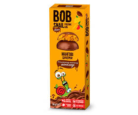 Натуральні мангові цукерки у молочному шоколаді Bob Snail 30 г