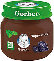 Пюре Gerber фруктове Чорнослив з 6 місяців 80 г (7613033513978)