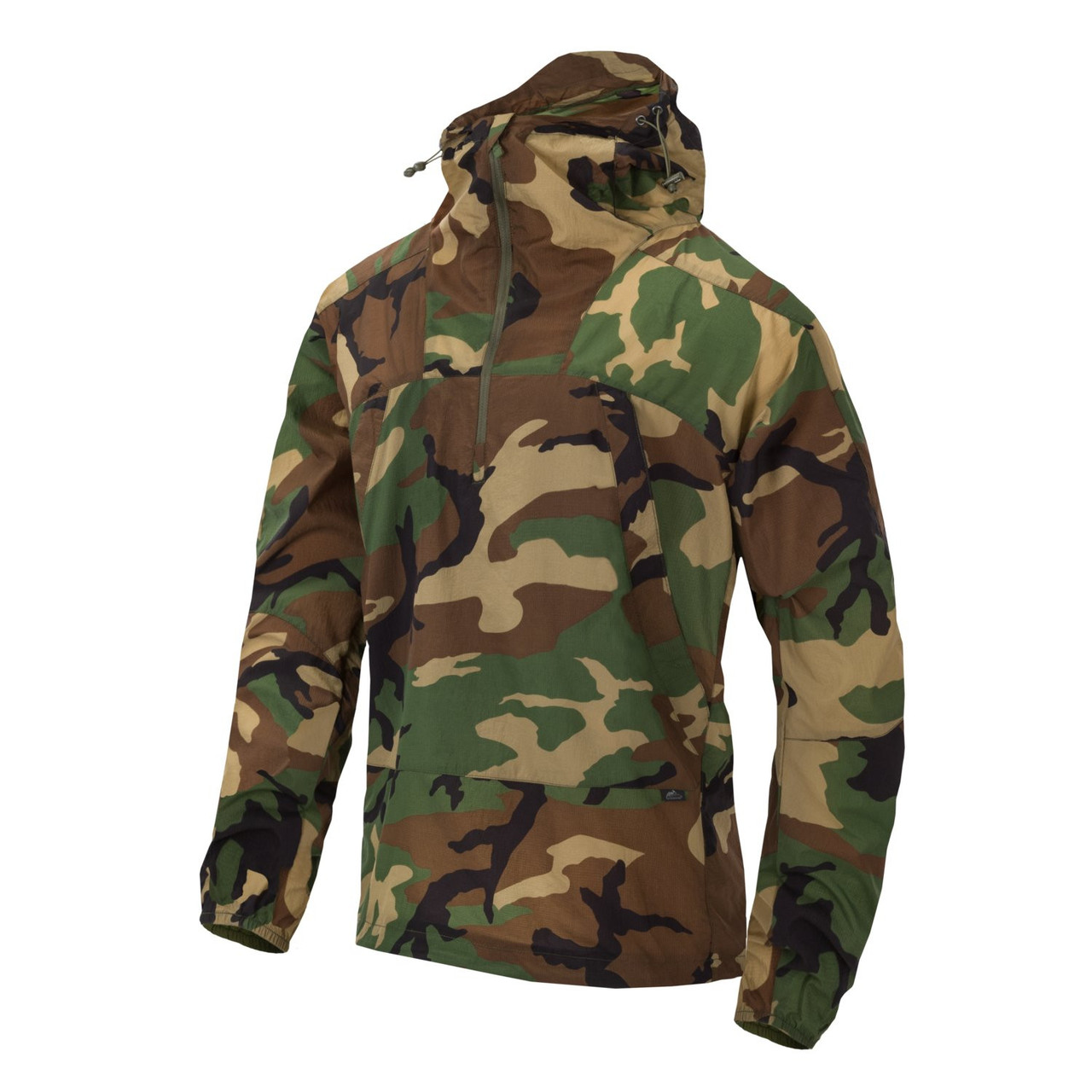 Куртка Вітровка Helikon-Tex WINDRUNNER WINDPACK NYLON US Woodland KU-WDR-NL-03