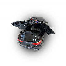 Дитяча машина на акумуляторі Just Drive BM-X1. 2 мотора по 30 Вт, MP3, 6 км/ч. Чорний, фото 4