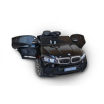 Дитяча машина на акумуляторі Just Drive BM-X1. 2 мотора по 30 Вт, MP3, 6 км/ч. Чорний, фото 5