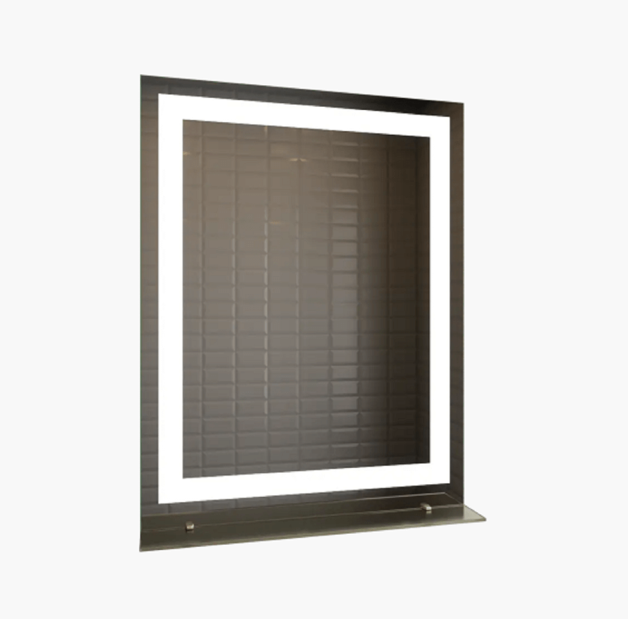 Дзеркало LED (60*80*2,5см) vz-d27 з полицею
