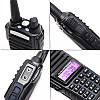 Рація Baofeng UV-82 8W посилена PRO серія VHF/UHF, ліхтар, 2xPTT кнопка, гарнітура, дальність 10км, фото 7