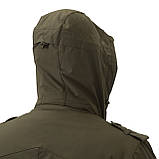 Куртка Полинова Helikon-Tex COVERT M-65 Green/Black KU-C65-DC-0901A, фото 5