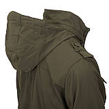 Куртка Полинова Helikon-Tex COVERT M-65 Green/Black KU-C65-DC-0901A, фото 10