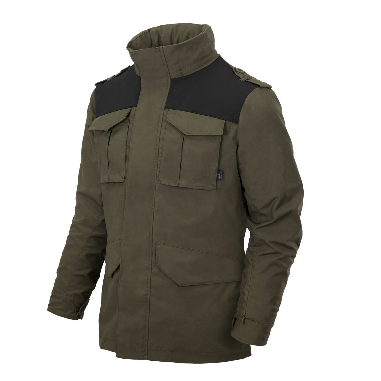 Куртка Полинова Helikon-Tex COVERT M-65 Green/Black KU-C65-DC-0901A