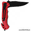 Складаний ніж Mil-Tec / Міл-тек рятувальний Paramedic, червоний (Німеччина), фото 9